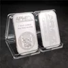 100 Pcs/lot DHL American Precious Metals Exchange APMEX 1 Oz Silver Bar No Magnetic FY5498 0206