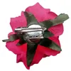 18 cores meninas flor flor acessórios para mulheres noiva praia rosa clipes florais DIY cocar broche casamento flores hairpin