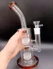 12 -calowy podwójny filtr mobius szklany bongs hakahs bubbler Double stereo matryca Perc Perc Dab Rig Rury wodne rurę palenia ze stawem 18 mm