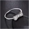 Полосы кольца модные украшения черный паук кольцо циркона алмазные кольца1028 розовое золото баунот доставка dh4cq