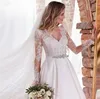 Hochzeit Braut Kleid Zubehör Kristall Gürtel Schärpe Strass Perlen Schärpen Ornament Schmuck Frauen Mode Gürtel Weiß Elfenbein Rosa Schärpen Band