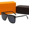 العلامة التجارية الفاخرة مصممة الأزياء مصممة للأزياء شمسية للرجل والامرأة نظارات الشمس UV400 حماية أعلى الجودة نظارات النظارات مع مربع L10263V