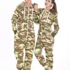 Nordic Way Camo Onesie All In One Hoody Fleece Romper Army Unisex Jumpsuit T200509