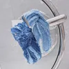 Denim Crinkled Headband Cross Knotted Head Hoop Retro Folds Hair Hoops Cloth Fabric Wide-brim Hairbands Fashion Hair Accessories