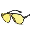 Винтажные детские пилотные солнцезащитные очки для девочек мальчики роскошные дизайнерские бокалы детские солнцезащитные очки 220705