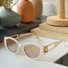 Cat Eye O039lock Solglasögon äkta Women Club Luxury Gold Metal Tortoiseshell Brand Designer Vintage Gradient Glasses Joint NA1652273