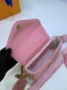Klasik Tasarımcı Kadın Çanta Markası Lüks Omuz Çok Renkli Moda Harfleri Yüksek Kaliteli Taşınabilir Çanta AAAH53936
