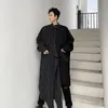 Męskie koszulki męskie Stripe Spilice Podwójny długi rękaw Losuje Japonia Korea Streetwear Hip Hop Gothic Dress For Male Women Couplemen's