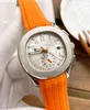 Luxury Men039s Watch 5164R001 20 STRAPE DE COLACLE COULEUR MÉCANIQUE MÉCANIQUE ORANGE SPORTS FEMMES 8848222