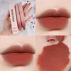 Lip Gloss 6 Colors Velvet Matte Long Lasting No Fading Lipstick Waterproof Tint Cosmetics Female Glaze Cream Makeup5253108