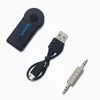 Aux Car Kit Ricevitore Bluetooth stereo Adattatore Bluetooth wireless audio da 3,5 mm con scatola al minuto