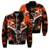 Jackets masculinos Phechion Men/Women 3D Jaqueta impressa Moda