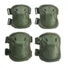 Ginocchiere tattiche militari Army Airsoft Paintball Caccia Protezione Gomitiere Gioco di guerra Protettore Ginocchiere Gear 220718