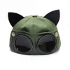 Projektant Kid Cat Ear Hat Fashion Dzieci Luksusowe projektanci czapki baseballowe czapki maski dla dzieci dla dzieci dzieci 988 D3