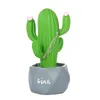 Decoratieve bloemen kransen kunstmatige cactus vetplanten stekelige peer potte bureaubladdecoratie hars beeldhouwwerk home decor plant ToyDecorat