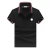 Designer uomo Polo business basic T Shirt moda marchio francia T-shirt da uomo bracciali ricamati lettera Distintivi polo pantaloncini S-2XL