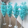 Décoration de mariage 5 pieds de hauteur 10 pièce/lot Slik arbre de fleurs de cerisier artificiel colonne romaine conduit de route pour fête de mariage centre commercial ouvert accessoires B0708x12