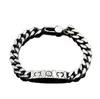 Armbänder hochwertiger Buchstabe G Luxusschmuck Goldkettenanhänger Freeshipping Bijoux Designer CCI Originalverpackung Schädelarmband Titanstahl Punk