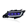 MOLE DE CARRO DIA DO DIA DO DIA LIGHTULHO DE FARIÇO PARA TOYOTA CAMRY 2015-2017 DRL Turn Signal Bust High Beam Headlamp