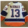 MThr 40personnaliser le maillot de hockey Bridgeport Tigers 10 Scott J 6 esse Joensuu 29 Brook Nelson 13 COLIN MCDONALD 22 Nino Niederreiter