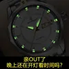 Montres-bracelets tendance montre pour hommes étanche en acier au tungstène calendrier modèles d'explosion de Quartz montres-bracelets Hect22