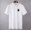 Luksusowy projektant męskiej sukienki Polo koszulka koszulka T-shirt Summer Oddychający luźne męskie i damskie para chmiel streetwear top moda 100% bawełniany krótki rękaw M-3xl#108
