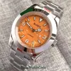 Montres-bracelets NH35A/PT5000/Miyota8215 Montre automatique pour homme avec cristal saphir 36 mm/39 mm Noir/Blanc/Bleu/Orange/Vert Coquille Cadran Oyster St