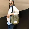 Bolsas de compras Vreyme, bolso de hombro informal de lona para mujer, gran capacidad, bolso de alta calidad, bolsos cruzados de moda, compras informales para mujer 220331