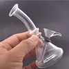 Mini Glass Water tobacco Bong pipe Pyrex Hookah Oil Rigs dab Bongs with metal bowl for smoking dry herb