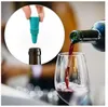Silikon Araçlar Şarap Şişesi Durdurucu Sızıntı Düzeltici Bira Şampanya Kapağı Yakın Viski Aksesuarları Cork Fişleri Kapaklar Mutfak Çubukları Araçları B0630
