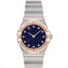 Fashion Quartz Ladies Designer Watch 28mm Mineral Super Strong Mirror Rose Gold Dial Movement Watch Lysande vattenbeständig enkel sofistikerad