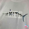 Летние негабаритные футболки Kith Tuna Hd Print Loose Casual Men Women Shirt