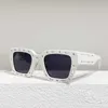 Óculos de sol Coleção unissex White 8.0 Frescida de acetato de alta qualidade Moda de moda para a frente Sunglasses Men Women Collector's Edition Youth Personality Glasses OERI026