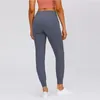 AL0LULU Pantaloni da yoga Donna Leggings a vita alta Sport Running Pantaloni modellanti Ragazza Plus Size Pantaloni sportivi da jogging neri rosa Pantaloni da allenamento per il fitness