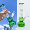 Glazen bongs waterpijpen bubbler met kleurrijke armboom perc waterpijp diffuse downsysteem met 14 mm gewricht willekeurige stijl kleur