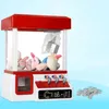 Kids Mini Arcade Game Machine Vending Muziek Candy Grabber Muntautomaat Klauw Machine Speelgoed Cadeau Voor Kinderen 220809