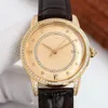 ميكانيكا الساعات عالية الجودة رجالي الفاخرة 40 مم من الماس مشاهدة جميع الاتصال الهاتفي wristwatch جلد حزام مقاوم للماء الساعات الموضة 2022 نمط جديد