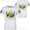 T-shirt CENTRAFRICANA nome personalizzato gratuito numero caf t-shirt nazione bandiera repubblica centrafricana stampa francese po abbigliamento 220609