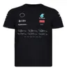 2022 Summer F1 Formel One T-shirt ny rund hals korta ärmar