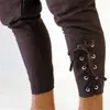 سراويل الرجال الرجال بنطلون القرون الوسطى زي Cosplay Pirate Viking Renaissance Leg Leghan