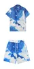 Crime Summer Fashion Mens Tracksuits Hawaii Beach Pants Set Designer Shirts Printing Leisure Shirt Man Slim Fit the Board of Directors Sleeve Short Beachs