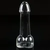 Hollow Glass Dildo Anal Plug Masturbation Penis Expander Big Ass ButtPlug Dilator Pull Bead Erotic sexy Toys For Men Women
