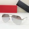 Designer Krewe Sunglasses para óculos de sol masculinos Proteção UV polarizada C Decorativa Double Bridge Moda e lazer Os óculos de sol redondos