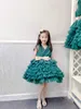 Top-Qualität Baby Mädchen Brautkleider Sommer Kinder Mädchen Tutu Prinzessin Kleid Süße Kinder Bogen Party Kleidung