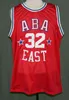 Sjzl98 Mens Billy Cunningham # 32 ABA Retro All Star Basketball Jersey Personnalisé n'importe quel numéro et nom Maillots cousus broderie