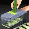 Multifunctional Vegetable Cutter Kitchen Knife Set Potato Slicer Drain Slicervegetable Chopperkitchen Gadgets DHL FREE YT199502