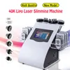 2022 New Arrival 6 w 1 40K ultradźwiękowy Cavitation Próżnia Radio Częstotliwość Laser Massager Lipo Laser Odchudzanie maszyny do użytku domowego