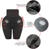 Ningmi popo kaldırıcı kontrol külot vücut şekillendirici sahte ped köpük yastıklı kalça arttırıcı külot dişi shapewear kum saati gövdesi 220513