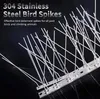 Other Bird Supplies Edelstahl-Spikes, umweltfreundlich, Kletterschutz, Sicherheitszaun, Wand, Garten, Eindringlingsabwehr, Einbrecher C0614G08