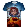 Herr t-shirts chucky t-shirt skräck TV3D tryck Sport Mannen Harajuku streetwear hip hop cool topsmen's